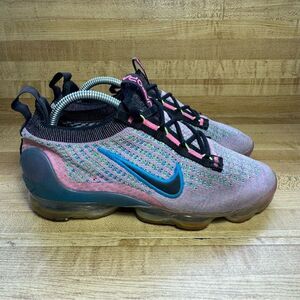 Nike Air Vapormax 2021 Flyknit Next Womens Size 6 Nature Pink Blast DX3369-600